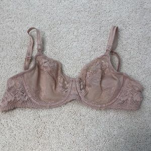 Wacoal Unlined Nude Lace bra